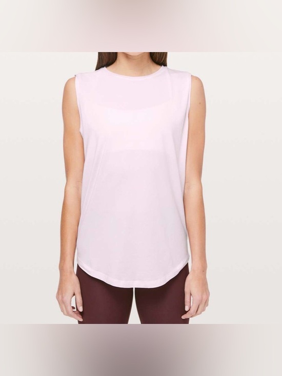 lululemon athletica Tops - Lululemon Brunswick Muscle Tank Pink Glow